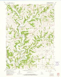 HURRICANE, WI HISTORICAL MAP GEOPDF 7.5X