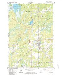 PRENTICE, WI HISTORICAL MAP GEOPDF 7.5X7
