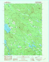 WEST NEWFIELD, ME-NH HISTORICAL MAP GEOP