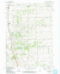 BELVIDERE NW, IL-WI HISTORICAL MAP GEOPD