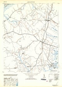 GIRDLETREE, MD-VA HISTORICAL MAP GEOPDF