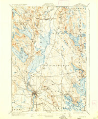 ELLSWORTH, ME HISTORICAL MAP GEOPDF 15X1