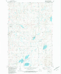 LEHR NW, ND HISTORICAL MAP GEOPDF 7.5X7.