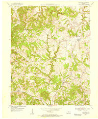 GLEN DEAN, KY HISTORICAL MAP GEOPDF 7.5X