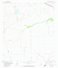 WARREN LAKE, TX HISTORICAL MAP GEOPDF 7.