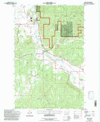ADDY, WA HISTORICAL MAP GEOPDF 7.5X7.5 G