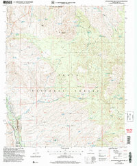 ROCKINSTRAW MOUNTAIN, AZ HISTORICAL MAP