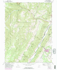 ONEGO, WV HISTORICAL MAP GEOPDF 7.5X7.5