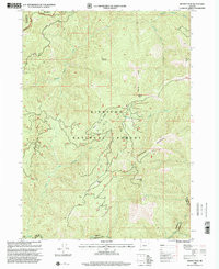 BRANDY PEAK, OR HISTORICAL MAP GEOPDF 7.