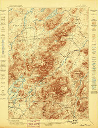 LAKE PLACID, NY HISTORICAL MAP GEOPDF 15