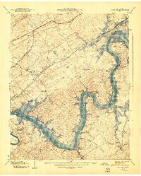 CONCORD, TN HISTORICAL MAP GEOPDF 7.5X7.