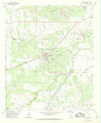 HOLLIDAY, TX HISTORICAL MAP GEOPDF 7.5X7