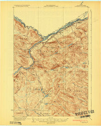 SAINT FRANCIS, ME HISTORICAL MAP GEOPDF