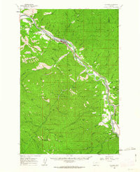 SUPERIOR, MT HISTORICAL MAP GEOPDF 15X15