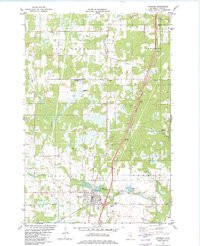 HINCKLEY, MN HISTORICAL MAP GEOPDF 7.5X7