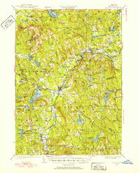 HILLSBORO, NH HISTORICAL MAP GEOPDF 15X1