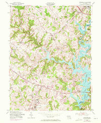 FINKSBURG, MD HISTORICAL MAP GEOPDF 7.5X