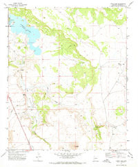 LYMAN LAKE, AZ HISTORICAL MAP GEOPDF 7.5