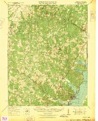 QUANTICO, VA-MD HISTORICAL MAP GEOPDF 15
