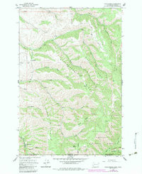 KOOSKOOSKIE, WA-OR HISTORICAL MAP GEOPDF