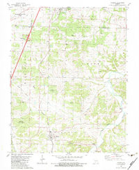 NIANGUA, MO HISTORICAL MAP GEOPDF 7.5X7.
