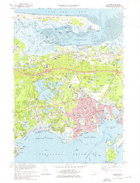 HYANNIS, MA HISTORICAL MAP GEOPDF 7.5X7.