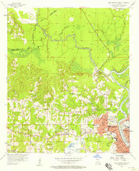 WEST MONROE NORTH, LA HISTORICAL MAP GEO
