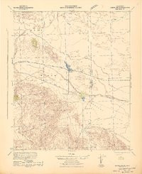 BORREGO MOUNTAIN, CA HISTORICAL MAP GEOP