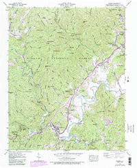 ROSMAN, NC HISTORICAL MAP GEOPDF 7.5X7.5