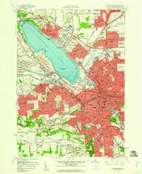 SYRACUSE WEST, NY HISTORICAL MAP GEOPDF