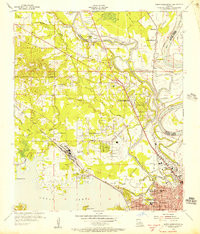 NORTH HIGHLANDS, LA HISTORICAL MAP GEOPD