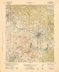ESCONDIDO, CA HISTORICAL MAP GEOPDF 15X1