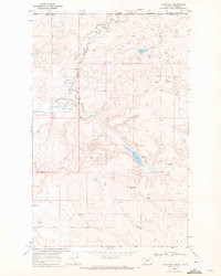 LOVE ROCK, MT HISTORICAL MAP GEOPDF 7.5X