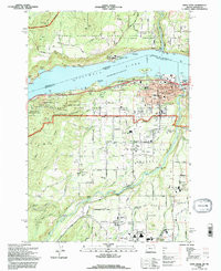 HOOD RIVER, OR-WA HISTORICAL MAP GEOPDF