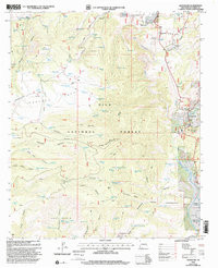 GLENWOOD, NM HISTORICAL MAP GEOPDF 7.5X7