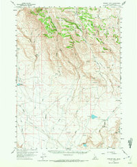 BENNETT MOUNTAIN, ID HISTORICAL MAP GEOP