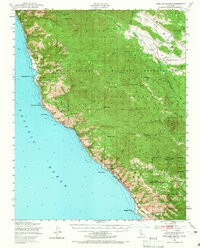 CAPE SAN MARTIN, CA HISTORICAL MAP GEOPD