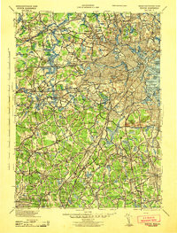 BOSTON, MA-RI HISTORICAL MAP GEOPDF 30X3