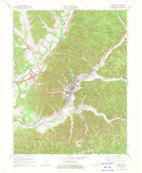 MOREHEAD, KY HISTORICAL MAP GEOPDF 7.5X7