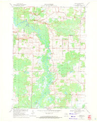 LEEMAN, WI HISTORICAL MAP GEOPDF 7.5X7.5