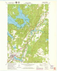 HAYWARD, WI HISTORICAL MAP GEOPDF 7.5X7.
