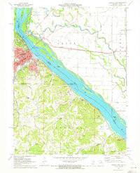 HANNIBAL EAST, MO-IL HISTORICAL MAP GEOP
