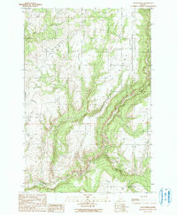 TEXAS RIDGE, ID HISTORICAL MAP GEOPDF 7.