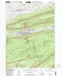 LYKENS, PA HISTORICAL MAP GEOPDF 7.5X7.5