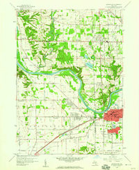 GRANDVILLE, MI HISTORICAL MAP GEOPDF 7.5