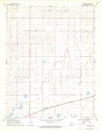 HAGGARD, KS HISTORICAL MAP GEOPDF 7.5X7.