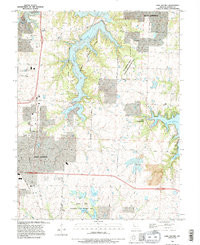 LAKE JACOMO, MO HISTORICAL MAP GEOPDF 7.