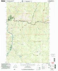 YELLOW PINE, ID HISTORICAL MAP GEOPDF 7.