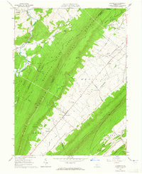 ALLENSVILLE, PA HISTORICAL MAP GEOPDF 7.