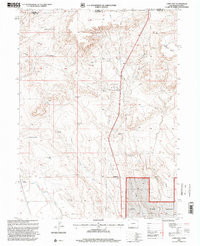 CARR EAST, CO-WY HISTORICAL MAP GEOPDF 7